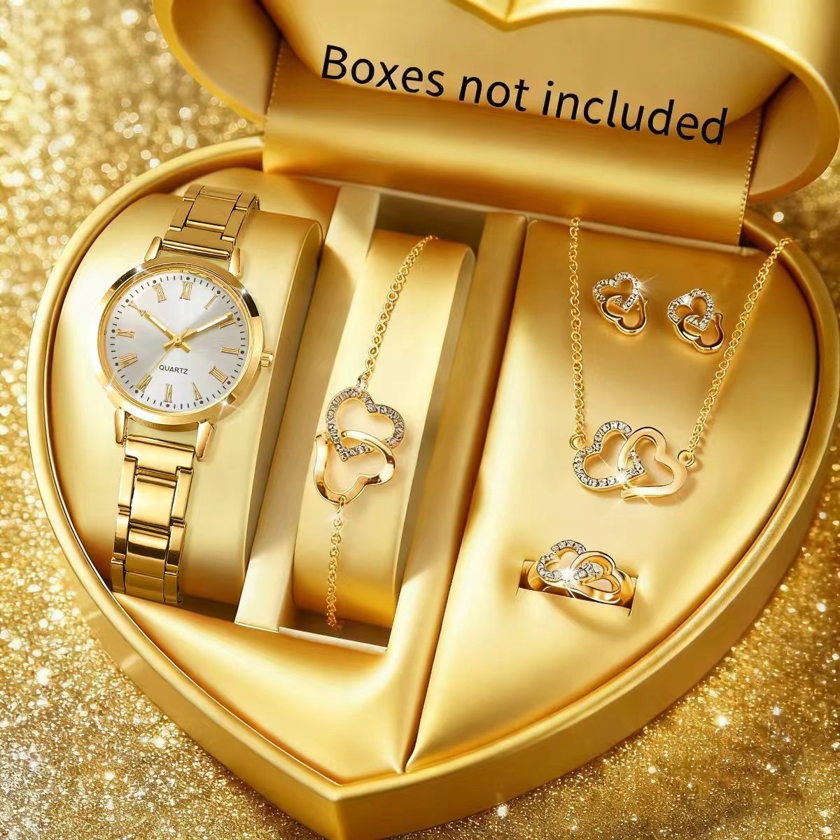 Jewelry Clasp Watches - 6 adet moda kadın Quartz saat