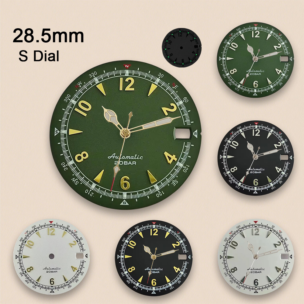 Seiko Watch 5 Sports - Nh35 Kadran S Logosu 28.5mm Retro