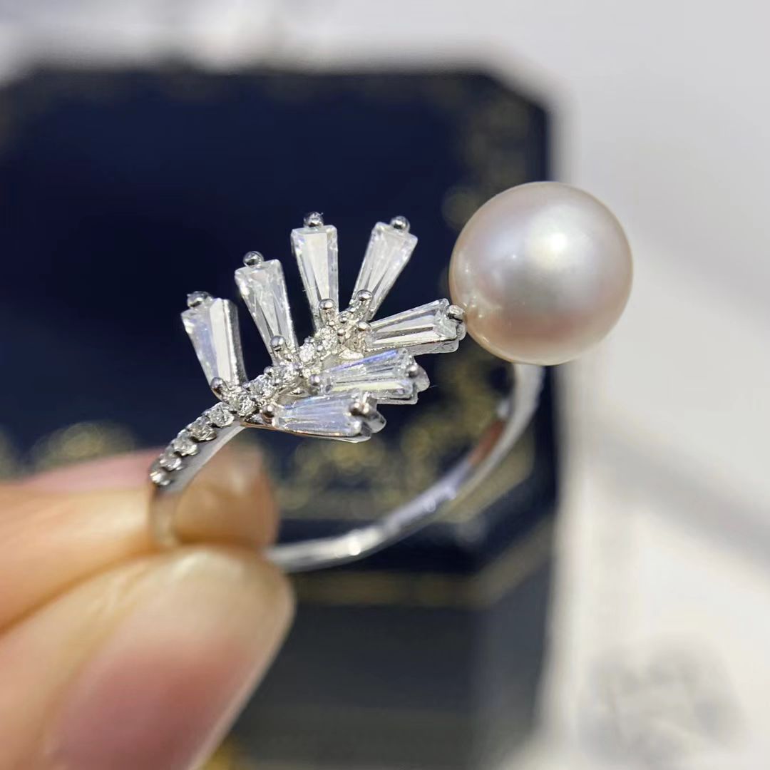 Sterling Silver Ring - Toptan S925 Ayarlanabilir Gümüş Yüzük Montaj