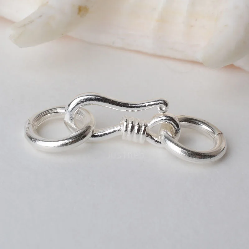 Sterling Silver Ring - Gümüş S Kanca ve Göz Balık