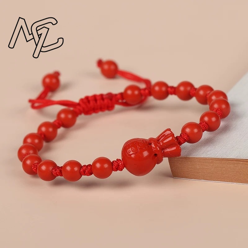 Hakiki Kırmızı Cinnabar Aslan  - Gemstone Bracelet Healing incelemesi ve fiyatı