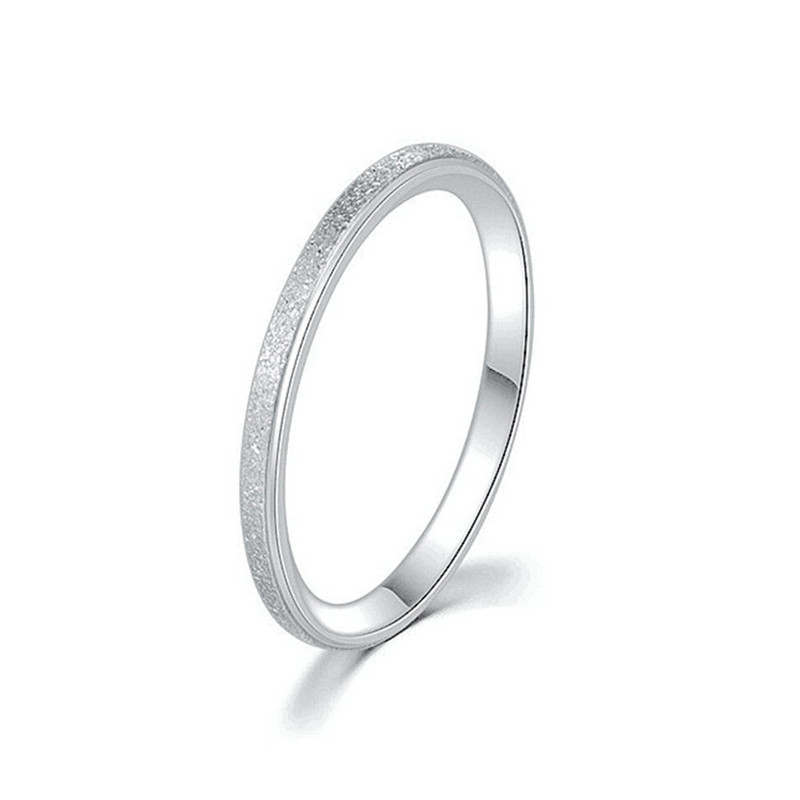 Moda Minimalist Buzlu Ince İst - Minimalist Ring Stackable incelemesi ve fiyatı
