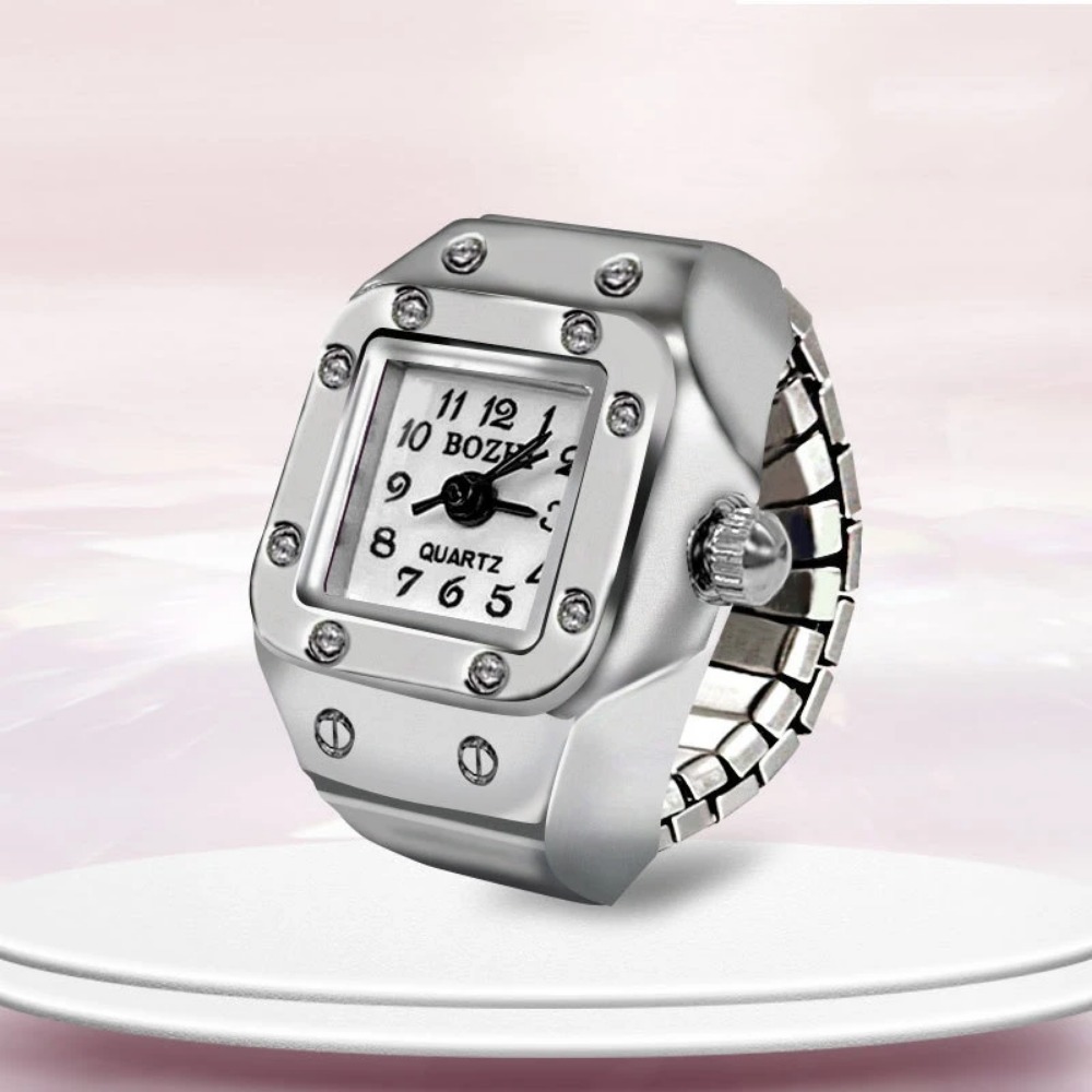 Yaratıcı Kare Kadranlı Yüzük S - Mystery Jewelry Jar Watches incelemesi ve fiyatı