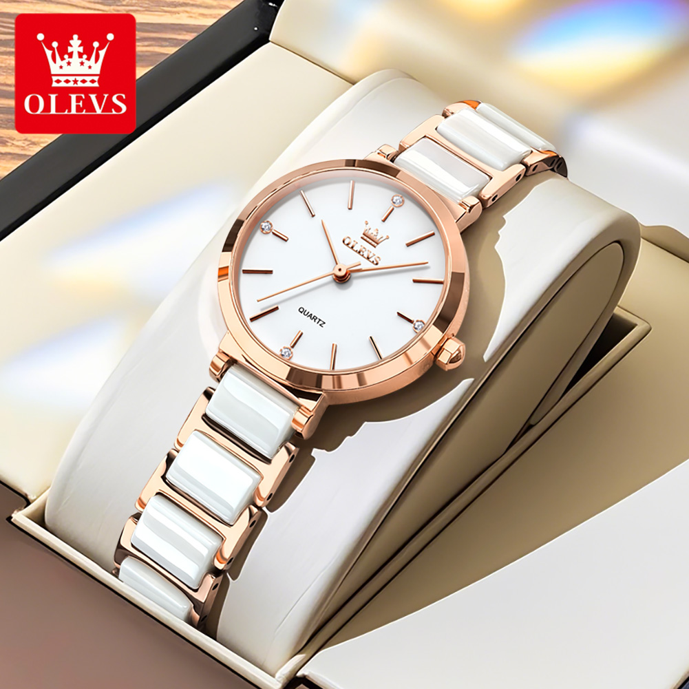 OLEVS Kadın Saati 5877 Lüks Za - Jewelry Watches For Women incelemesi ve fiyatı