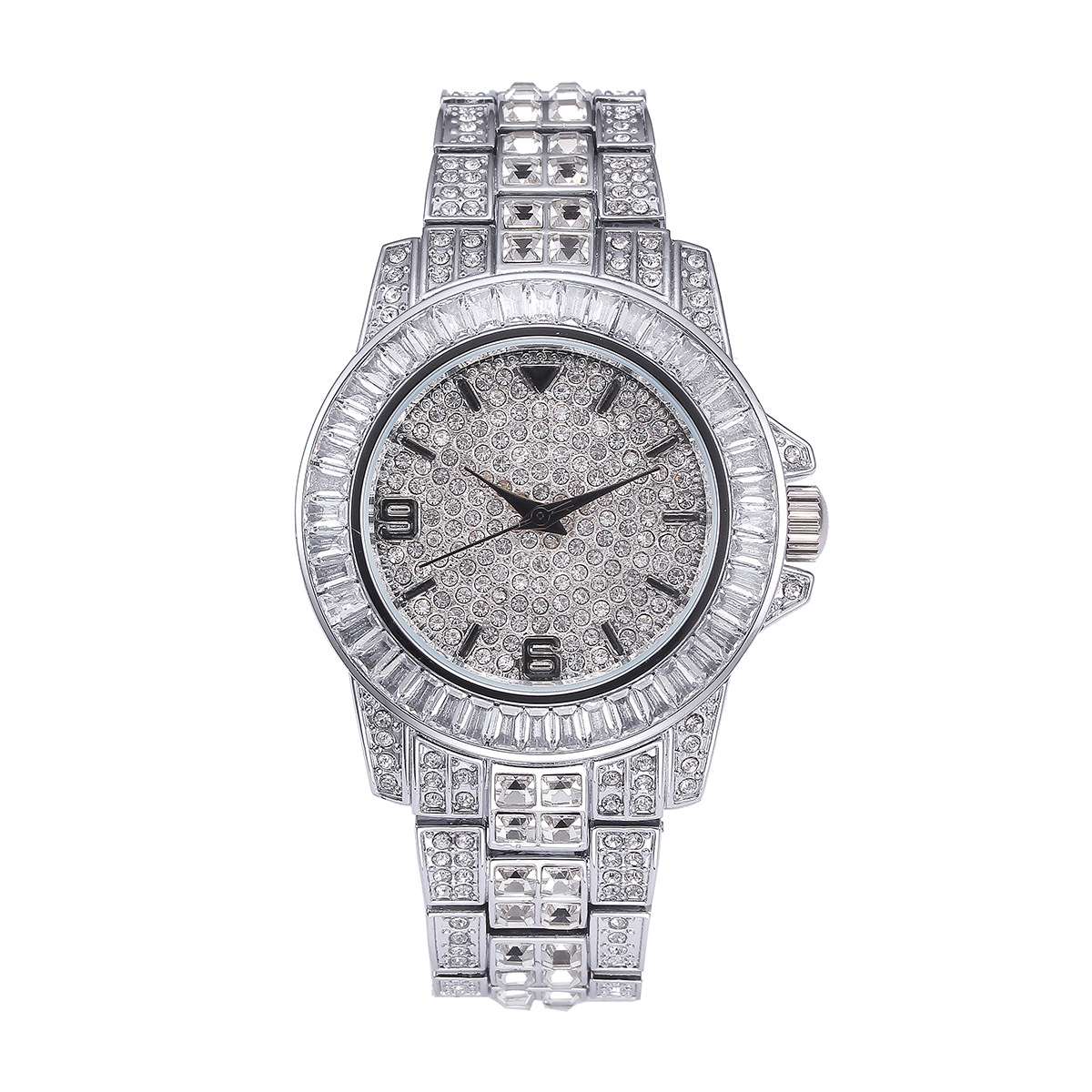 Lüks Tam Taş Kuvars Saatler Er - Jewelry Watches For Women incelemesi ve fiyatı