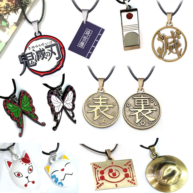 Demon Slayer Anime Kolye Ucu K - Butterfly Pendant Necklace incelemesi ve fiyatı