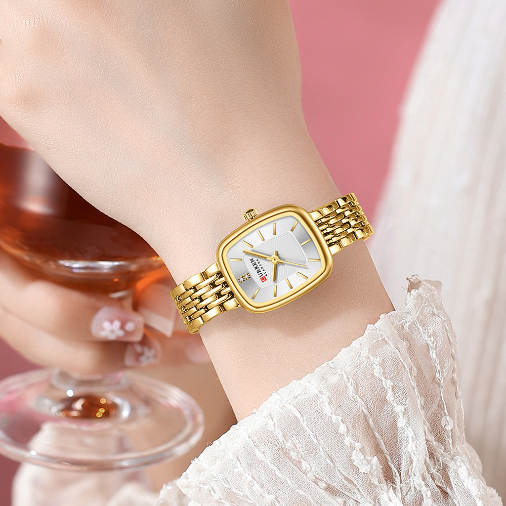 CURREN Yeni Moda Paslanmaz Çel - Jewelry Watches For Women incelemesi ve fiyatı