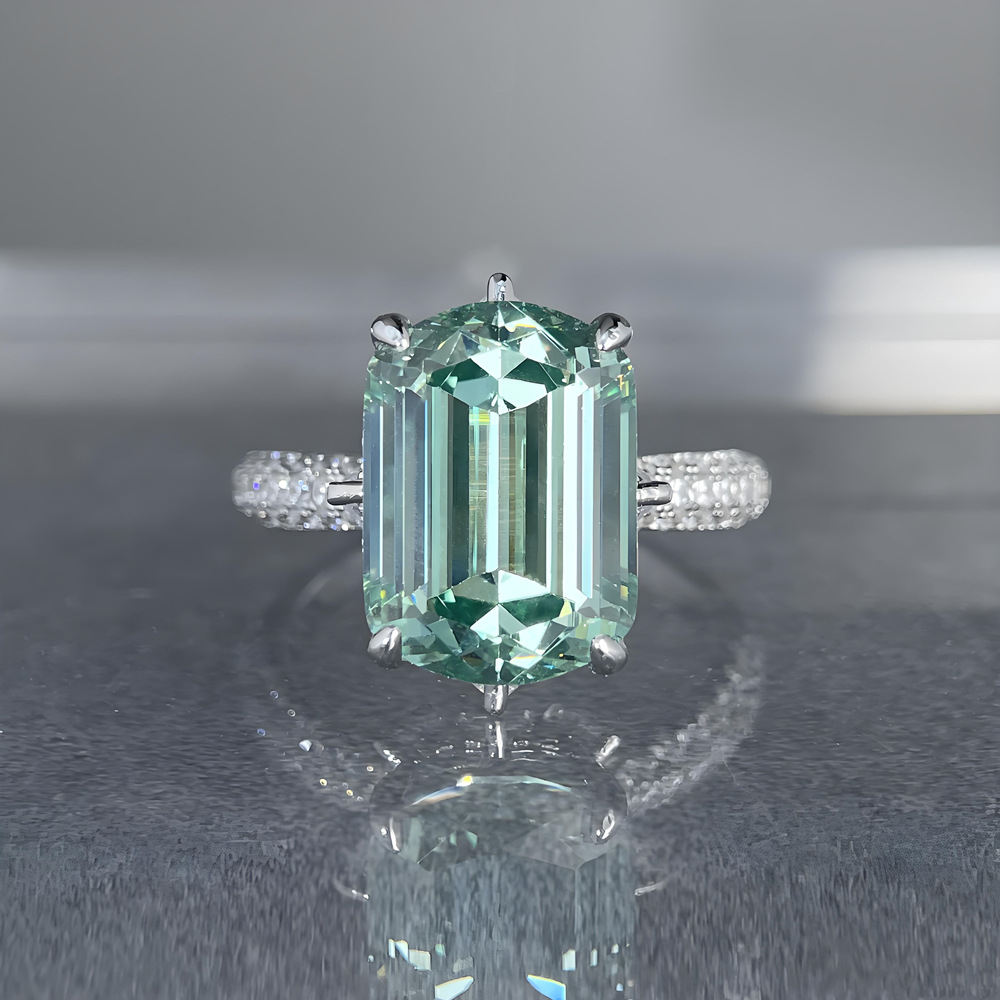 Zümrüt Paraiba Yeşili s925 Aya - Sterling Silver Ring incelemesi ve fiyatı
