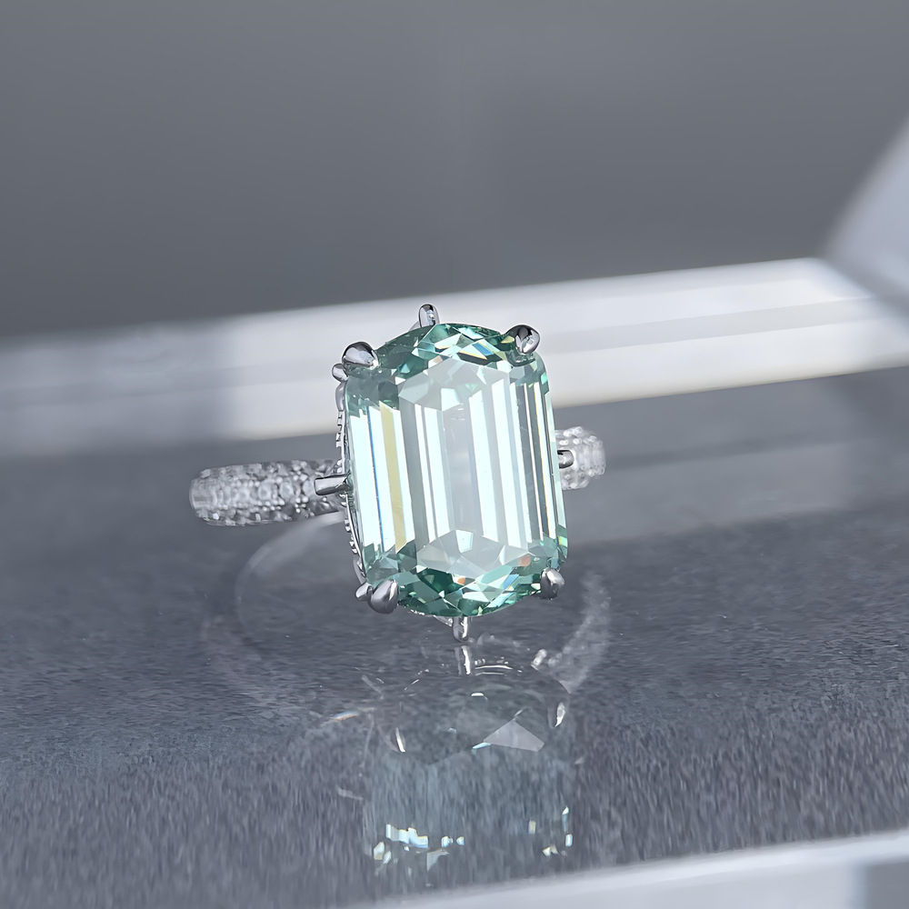 Zümrüt Paraiba Yeşili s925 Aya - Sterling Silver Ring incelemesi ve fiyatı