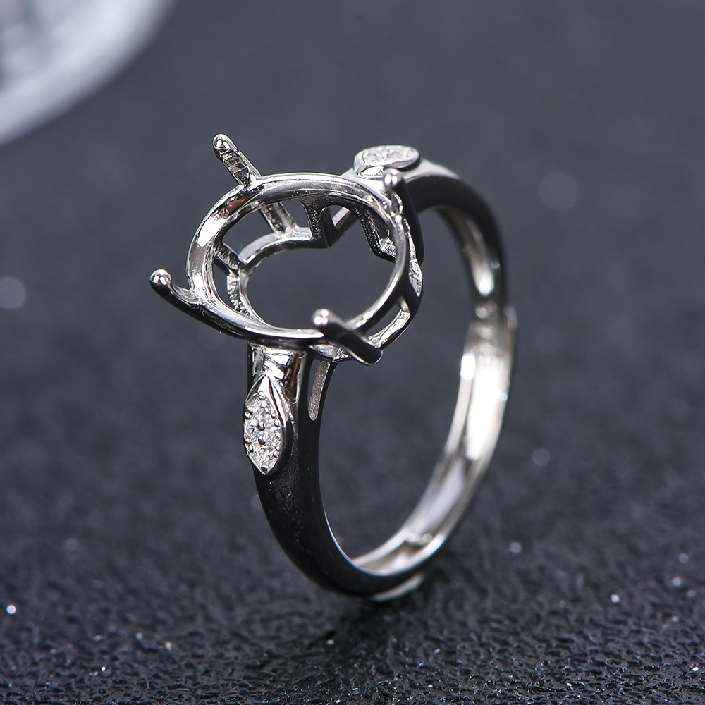 5x7-12x16mm Yüzük Boş 925 Ayar - Sterling Silver Ring incelemesi ve fiyatı