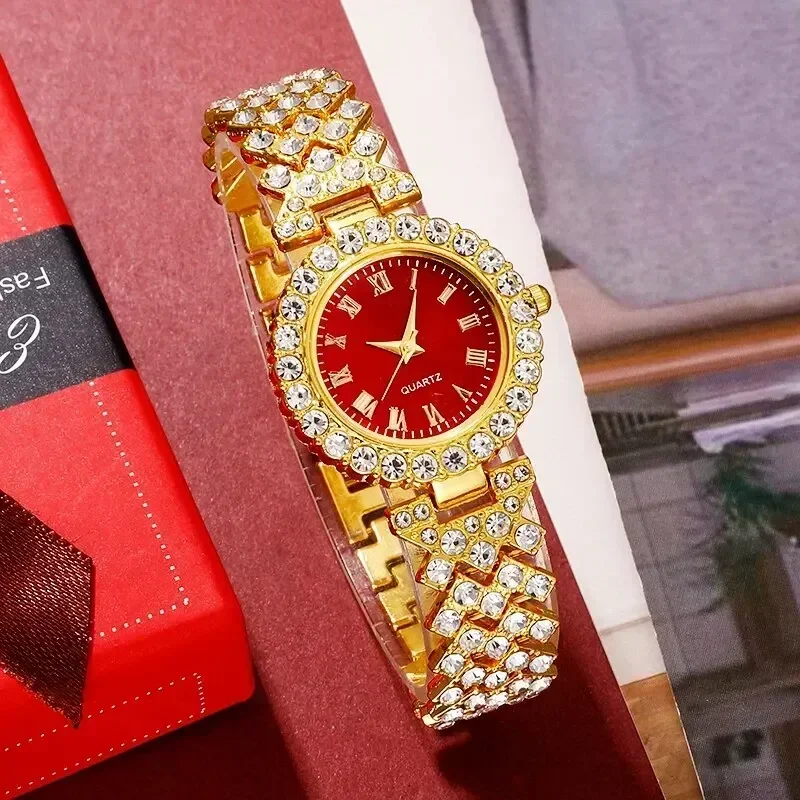 Altın lüks İzle kadınlar yüzük - Mystery Jewelry Jar Watches incelemesi ve fiyatı
