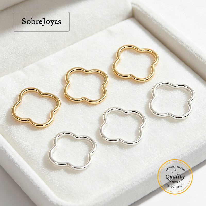 10mm Dört Yapraklı Yonca Halka - Sterling Silver Ring incelemesi ve fiyatı