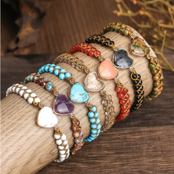 Çin Tarzı Şans Getiren Doğal T - Gemstone Bracelet Healing incelemesi ve fiyatı