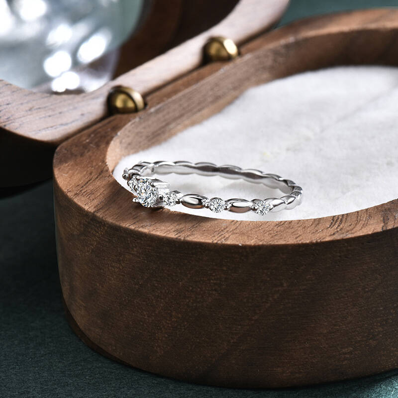 925 Ayar Gümüş Bambu Şeklinde  - Minimalist Ring Stackable incelemesi ve fiyatı