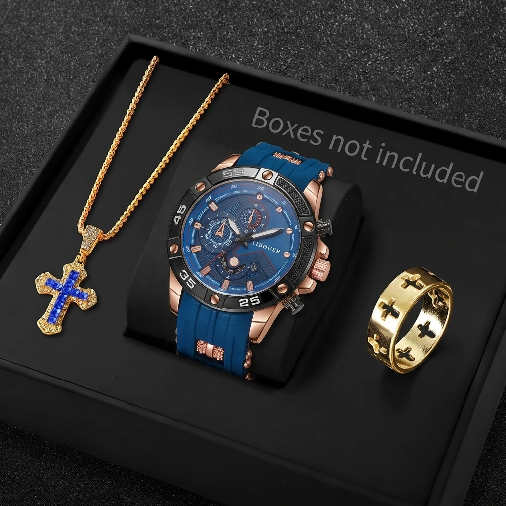3 adet moda erkek spor saat ça - Mystery Jewelry Jar Watches incelemesi ve fiyatı