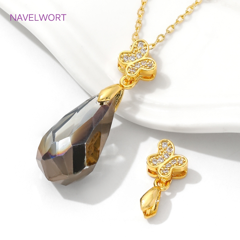 Pirinç Tutam Kefaletler 18 K A - Butterfly Pendant Necklace incelemesi ve fiyatı