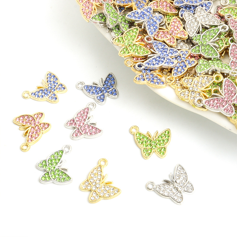 100 adet/grup kelebek kolye çe - Butterfly Pendant Necklace incelemesi ve fiyatı