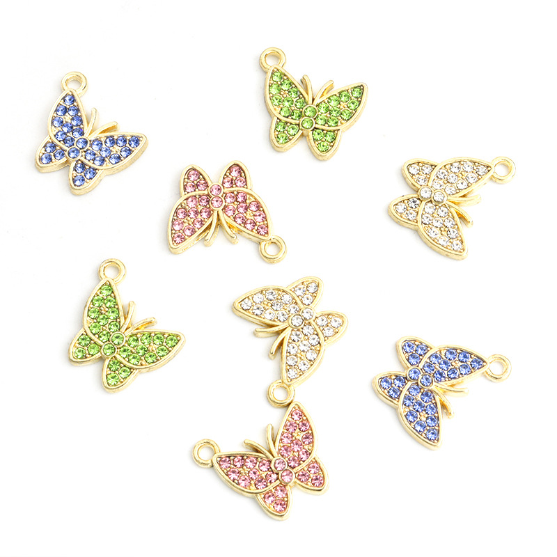100 adet/grup kelebek kolye çe - Butterfly Pendant Necklace incelemesi ve fiyatı
