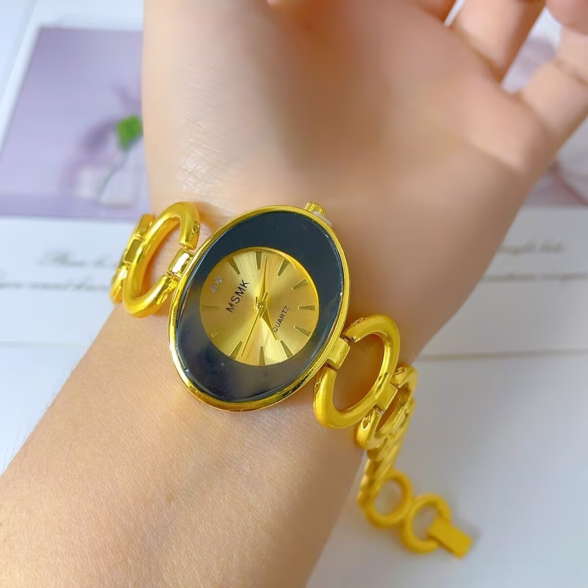Yeni Amerikan 24K Altın Kaplam - Jewelry Clasp Watches incelemesi ve fiyatı